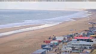 Live Scheveningen Noord Boulevard en Beach Camera [upl. by Ibby515]