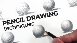 Pencil Drawing Techniques [upl. by Hennessy606]