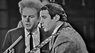 Simon amp Garfunkel  Sounds Of Silence Live Canadian TV 1966 [upl. by Nikos572]