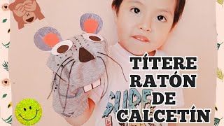 Como hacer títeres con calcetín o media Muy Fácil para niños [upl. by Sharp]