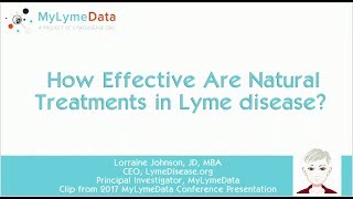 What natural treatments work for Lyme disease What are their side effects [upl. by Sophronia]