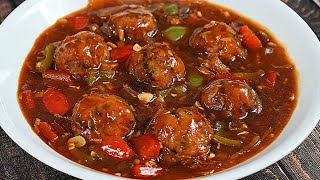 होटल जैसी वेज मंचूरियन ग्रेवी वाली  Veg Manchurian Gravy  Veg Manchurian Recipe  Kabitaskitchen [upl. by Nuy]