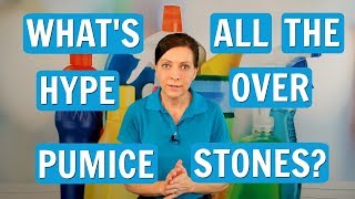 How to Clean with Pumice Stones [upl. by Toiboid]