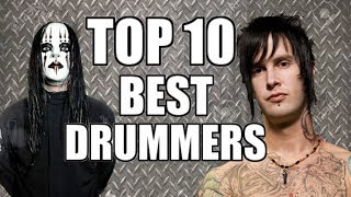 TOP 10 BEST DRUMMERS [upl. by Ivanah592]