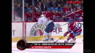 PK Subban Top 10 Hits RDS [upl. by Tonnie]