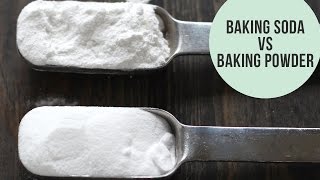 Baking Soda vs Baking Powder The Difference [upl. by Adile]