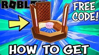 FREE ITEM CODE How To Get Neapolitan Crown in Roblox  Ice Cream Domino Crown [upl. by Dygert]