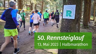 Rennsteiglauf 2023  Halbmarathon 21k  Race Day [upl. by Areid]