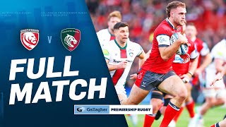 Gloucester v Leicester  FULL MATCH  Second Half Comeback  Gallagher Premiership 2425 [upl. by Ilatfan]