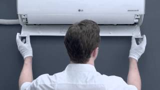 LG Air Conditioner  Quick amp Easy Installation [upl. by Linzy]