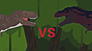 JWCC Tyrannosaurus VS Tarbosaurus [upl. by Anailuig]