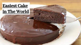 3Ingredient Chocolate Cake Recipe [upl. by Mila]