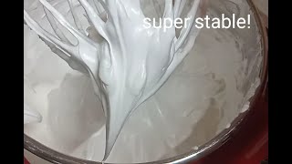 Boiled icing tutorial  Boiled icing recipe  Commercial icing [upl. by Norym]