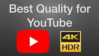 How to Choose the Best Quality Settings for YouTube Uploads [upl. by Nisse]