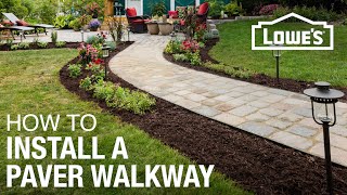 How to Design and Install a Paver Walkway [upl. by Cyd961]