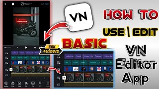 How to use VN app in Tamil  VN basic editing Tamil  VN editing tutorial VN TamilVN full Tutorial [upl. by Fotzsyzrk88]