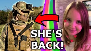 The Cutest Airsoft Player EVER RETURNS Double Kidney Transplant Supergirl [upl. by Attevad]