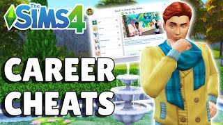 Career And Promotion Cheats You Need To Know  The Sims 4 Guide [upl. by Pinebrook]