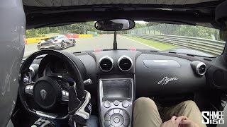 Koenigsegg Agera X  Onboard Hot Laps at Spa [upl. by Aititil]