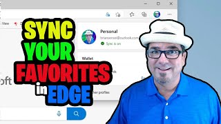 Sync Your Favorites in Microsoft Edge [upl. by Lawford327]