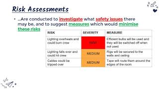 Health amp Safety Considerations Creative iMedia R081 7 [upl. by Aiekam735]