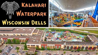 Kalahari Waterpark Wisconsin Dells Full Tour [upl. by Ilatan]