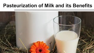 Pasteurization of Milk and its Benefits [upl. by Anert574]