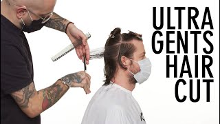 IMMUNIQUE Haarschnitt Technik Salon Look Ultra Gents Cut [upl. by Demodena]