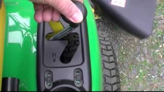 John Deere D105 Problem Automatic Transmission CVT Review [upl. by Nevi355]