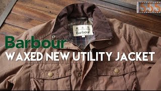 Review Barbour New Utility Waxed Cotton Jacket [upl. by Arsuy]