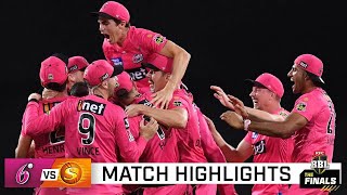 Sydney Sixers too strong for Perth Scorchers and go backtoback  KFC BBL10 [upl. by Maguire]