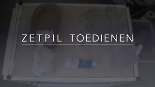 Zetpil toedienen [upl. by Jurkoic526]