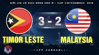 TIMOR LESTE 32 MALAYSIA  HIGHLIGHTS [upl. by Yl69]