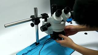 Trinocular Stereo Microscope [upl. by Molton]