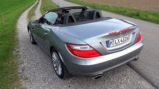 2014 Mercedes SLK 200 184 HP Test Drive [upl. by Tsuda466]