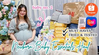 NEWBORN BABY HAUL ♡  Baby Essentials  Junina Ador Dionisio [upl. by Inattirb]