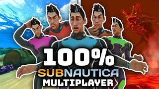 We Played 100 of Subnautica Multiplayer [upl. by Demott]