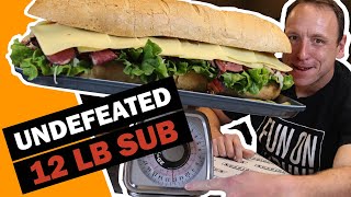 Joey Chestnut Attempts The Largest Deli Sandwhich EVER  First Attempt [upl. by Jillana]