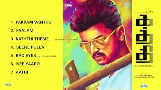 Kaththi  Jukebox Full Songs Tamil [upl. by Eceerehs593]