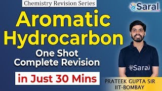 Aromatic Hydrocarbons One Shot Revision Chemistry Class 11 NEET JEE  eSaral  Prateek Sir [upl. by Mott]