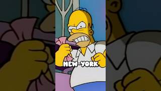 La PIRE JOURNÉE de Homer Simpson à New York 🗽 [upl. by Oirom]