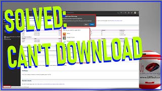 SOLVED Cannot Download Files With Chrome or Edge [upl. by Rosamond780]