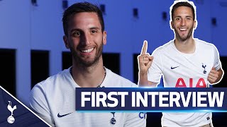 Rodrigo Bentancurs first Spurs interview [upl. by Mikol]