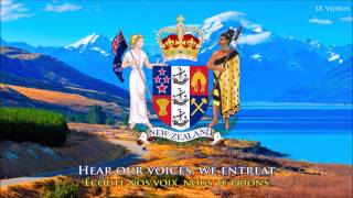 Hymne national NouvelleZélande traduction  Anthem of New Zealand FR [upl. by Jehius]