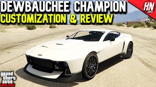 Dewbauchee Champion Customization amp Review  GTA Online [upl. by Lanza739]