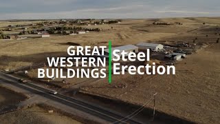 How to Build a Steel Building  Erecting the Steel [upl. by Perni]