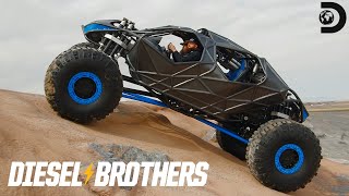 Build Reveal A Batmobile Style Rock Crawler  Diesel Brothers [upl. by Daitzman619]