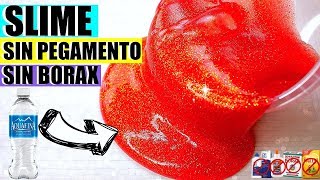 SLIME SIN PEGAMENTO Y SIN BORAX Ep10  SLIME CON 2 INGREDIENTES  4 NUEVAS RECETAS DE SLIME [upl. by Atnovart]