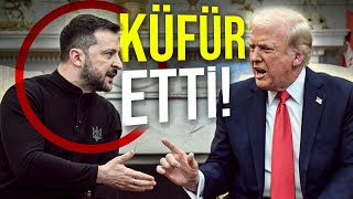 TRUMP  ZELENSKİ KAVGASI  İpler Koptu [upl. by Heyer676]