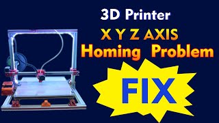 3d printer X Y Z AXIS Homing problem FIX Marlin 119MKS GEN L V10 [upl. by Janette]